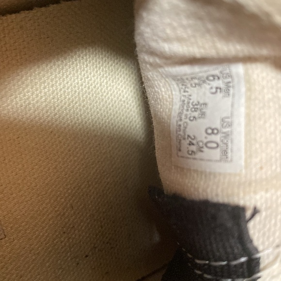 RARE- White suede with black, deconstructed slip on Vans - Picture 7 of 8